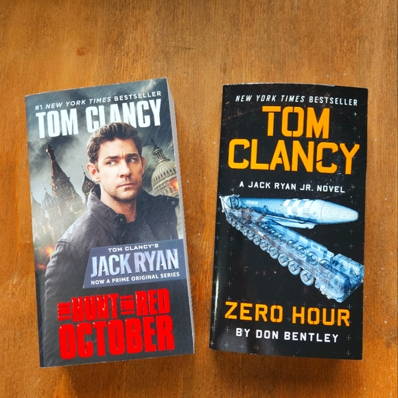 Tom Clancy books - Picture 1 of 3